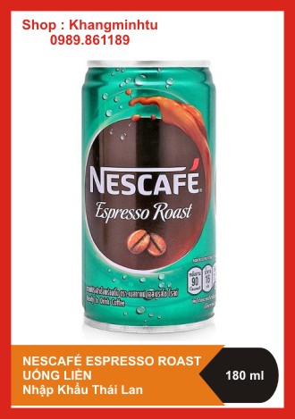 Cà Phê uống liền Nestlé Nescafé Espresso Roast