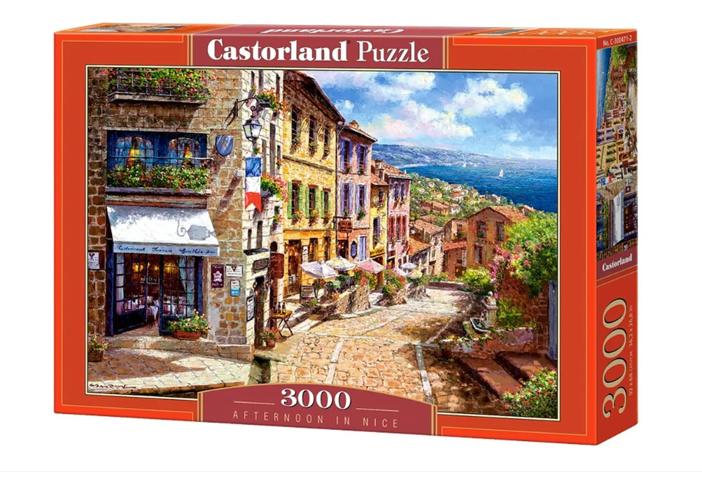 Đồ chơi ghép hình puzzle Afternoon in nice 3000 mảnh Castorland C300471