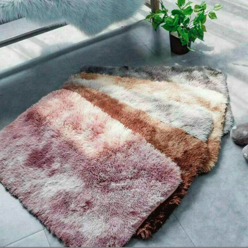 Sale !!! Thảm Lông Loang Chùi Chân Đẹp Kích Thước 40 x 60 cm_SuperSale