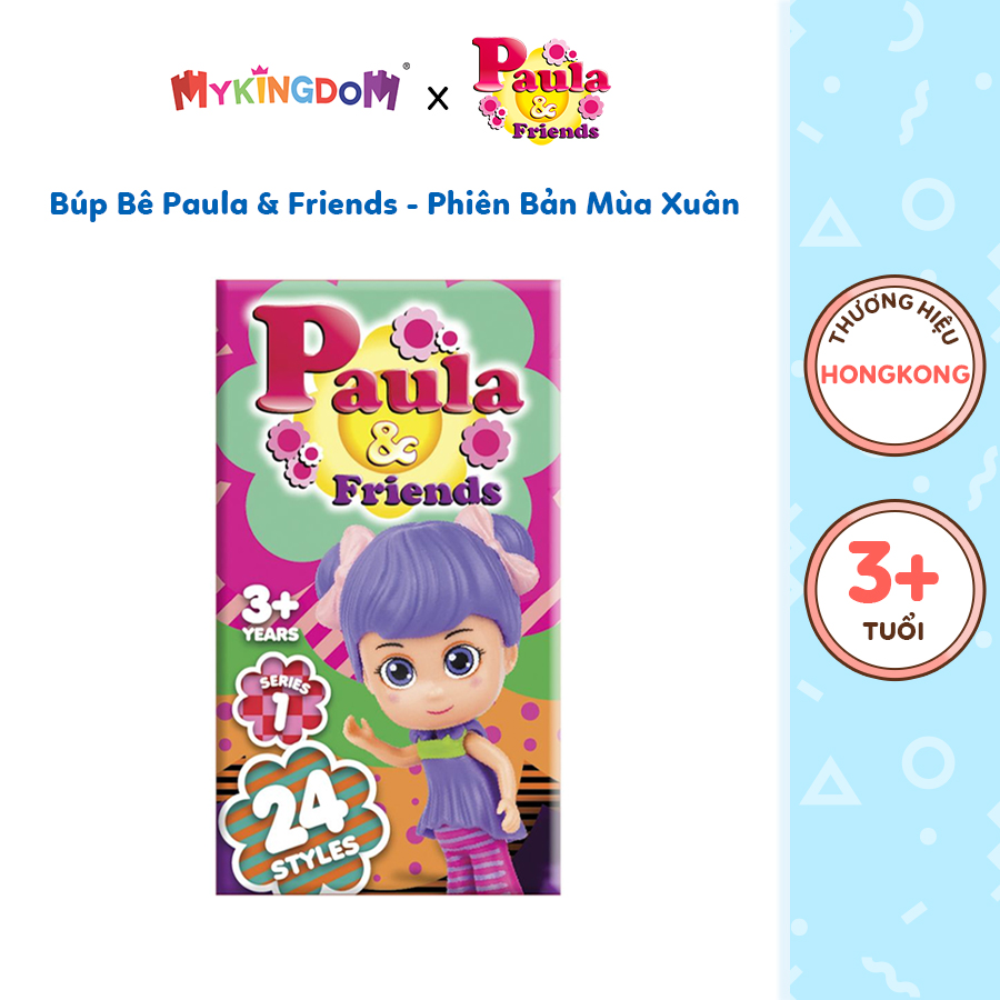 Đồ Chơi PAULA FRIENDS Búp Bê Paula & Friends - Phiên Bản Mùa Xuân 23820
