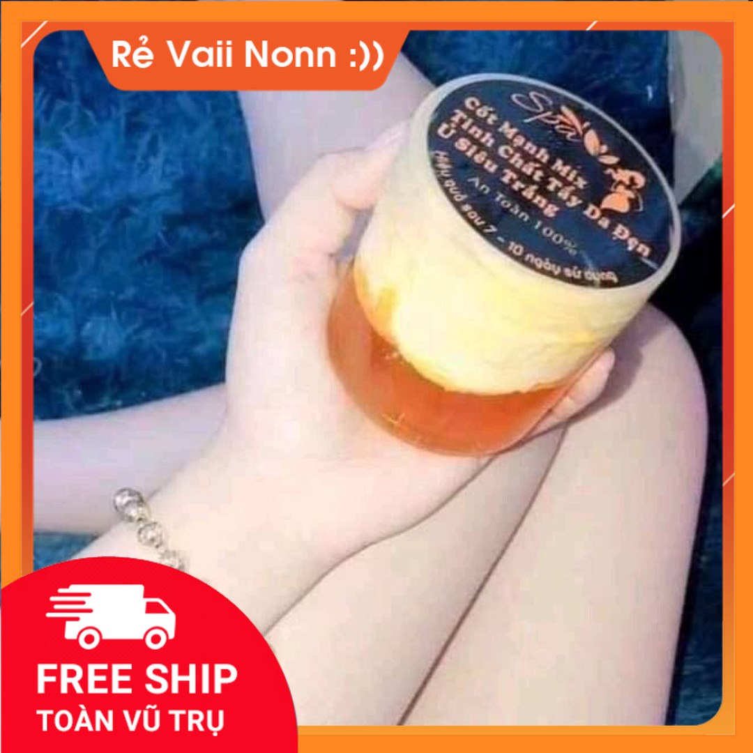  Kem Body Ủ Cốt Mạnh Mix Serum Kích Trắng SPA 220g Tẩy Da Đen Ngâm  Trắng Nhanh  An Toàn 100% 