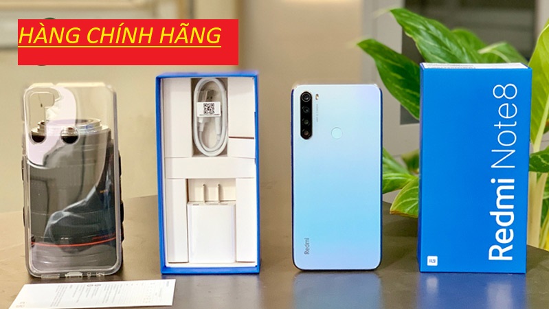[ MÁY HÃNG ] điện thoại Xiaomi Redmi Note 8 2sim 64G ram 6G mới Chính Hãng - Có TIẾNG VIỆT