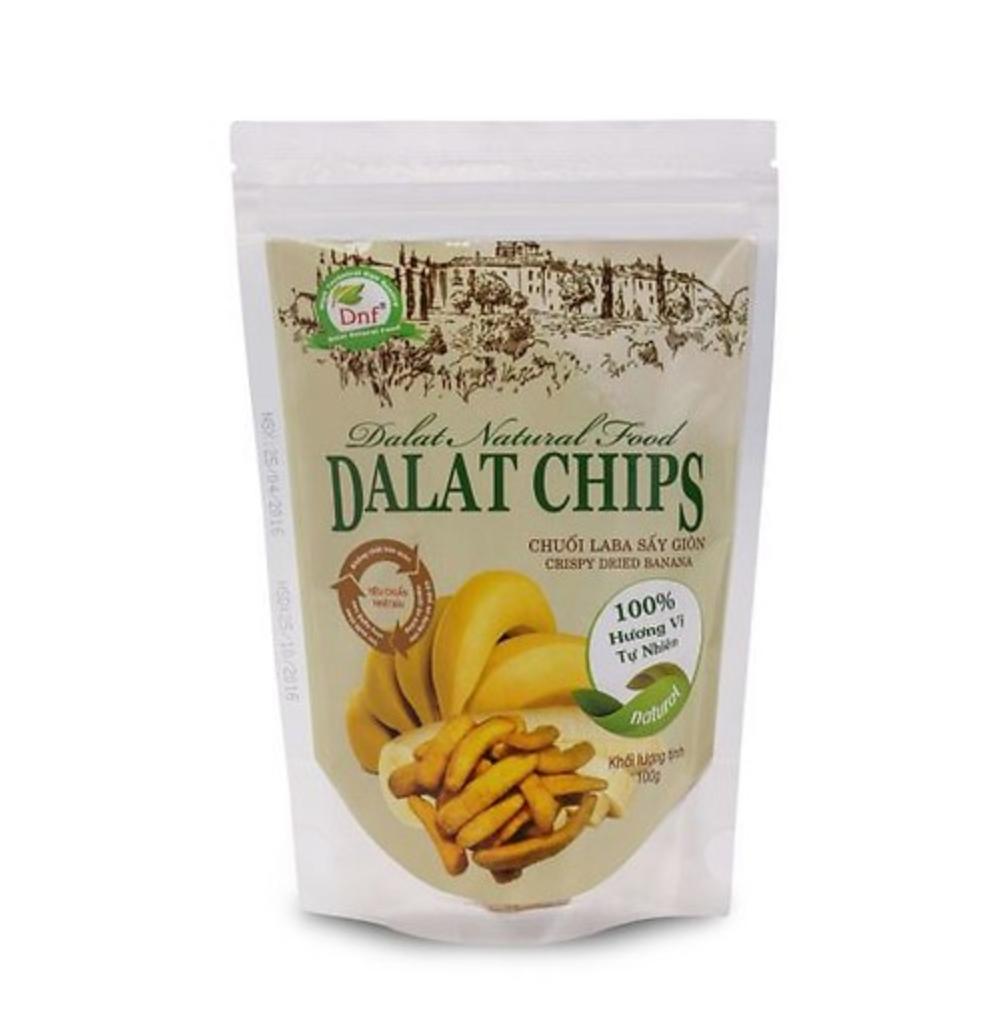 Chuối sấy giòn gói 100g