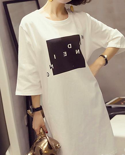 Váy thun nữ dáng suông - Đầm thun nữ - Váy nữ trẻ trung phong cách trẻ trung - V009