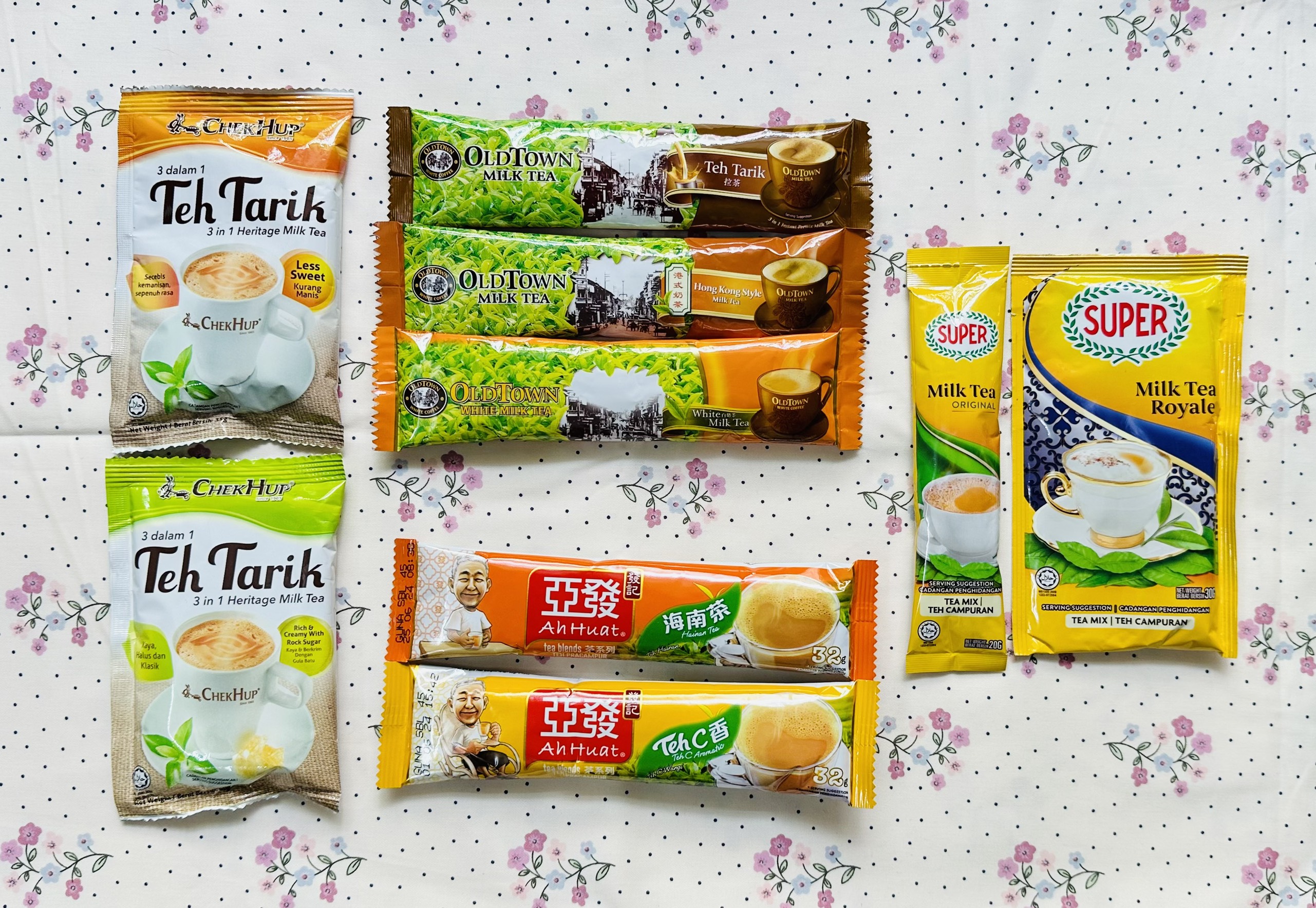 Trà sữa Malaysia hoà tan 3in1, nhập khẩu Malaysia