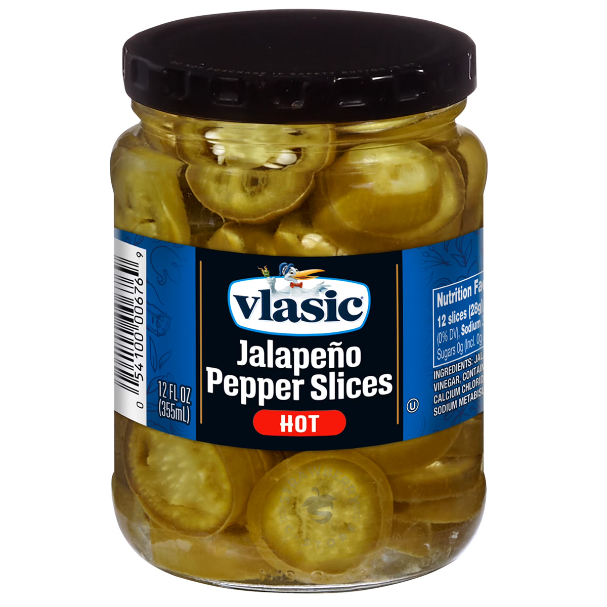 Ớt Jalapenos Cắt Ngâm Vlasic Deli Style Hot Jalapeno Pepper Slices, Keto Friendly, Hũ 355 mL (12 Fl. Oz.)