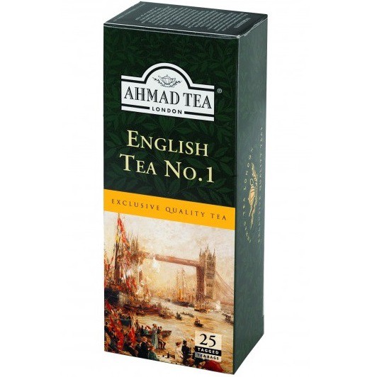 Trà No.1 Anh Quốc 50g - Ahmad English No.1 Tea 50g 25bags không có bao