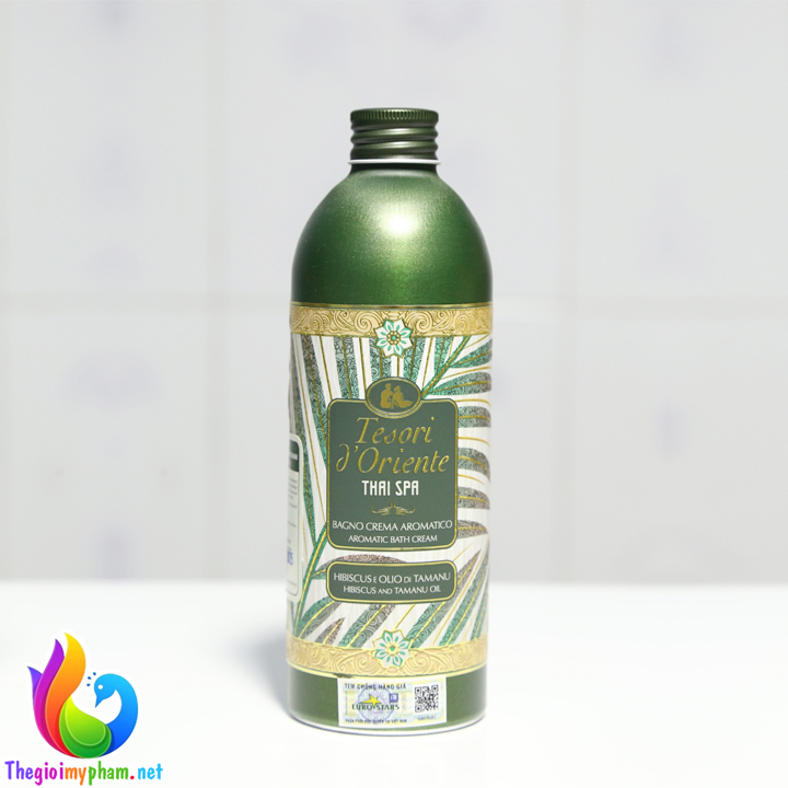 Sữa tắm tesori d'oriente thai spa 500ml - hoa dâm bụt & tinh dầu tamanu