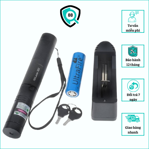 Bút laser sd303 thiết kế nhỏ gọn, bắt mắt thích hợp cho giảng dậy, thám hiểm,...