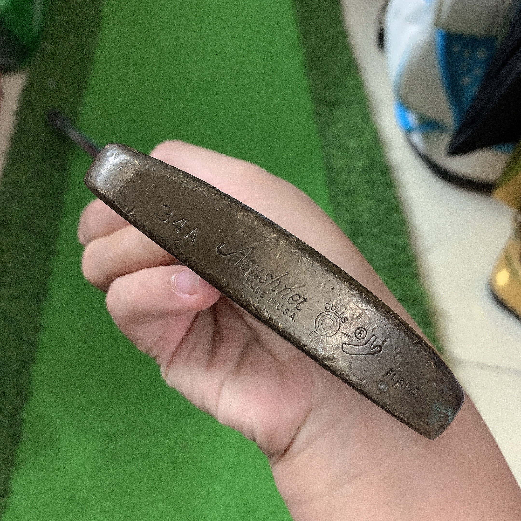 Putter Golf Acushnet Cán Sắt 34 Inch - Gậy Golf Cũ