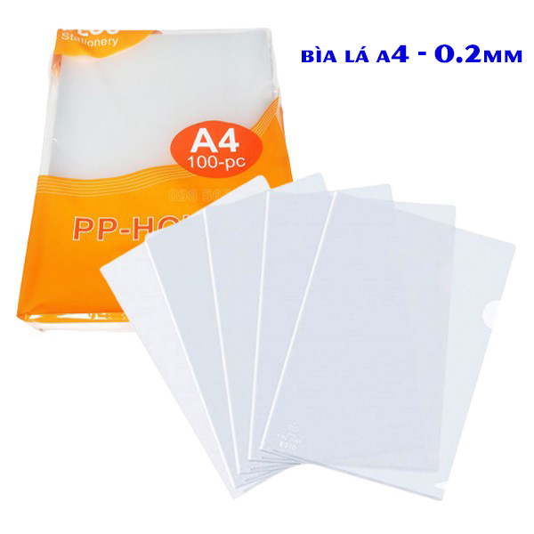 Bìa lá pp holder - bìa lá nhựa a4 plus pp holder