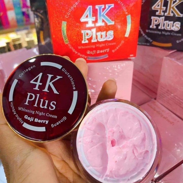 [HCM]Kem face 4k plus  MỤN HỘP ĐỎ