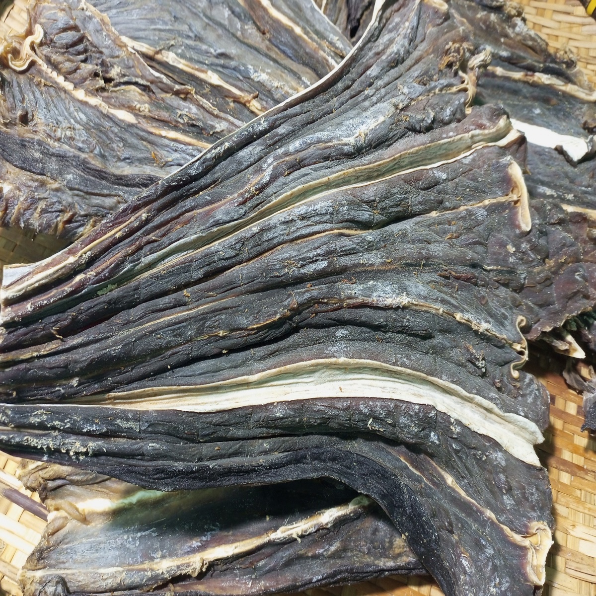 Khô cá đuối lạc không tẩm 1kg sky food house khô cá đuối lạc đen loại 1- vựa khô nam thiên