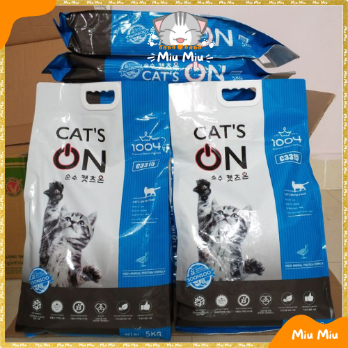 Hạt thức ăn cho mèo Cats On Túi 5kg