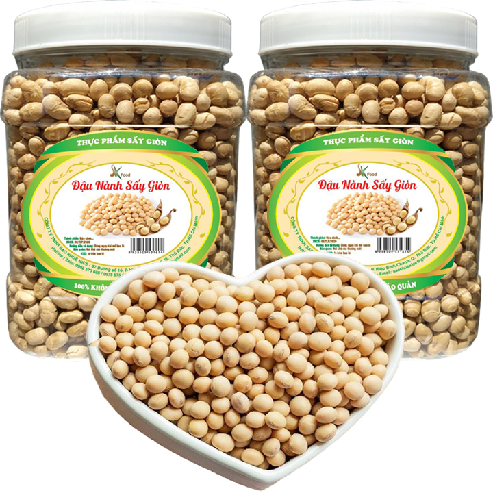 ĐẬU NÀNH SẤY GIÒN LOẠI 1 SK FOOD CHẤT LƯỢNG