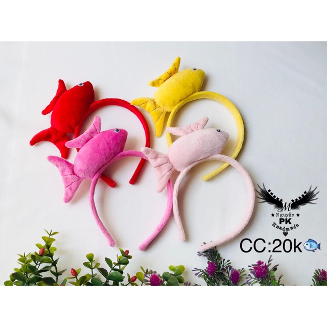 [HCM]Băng đô cài tóc con cá