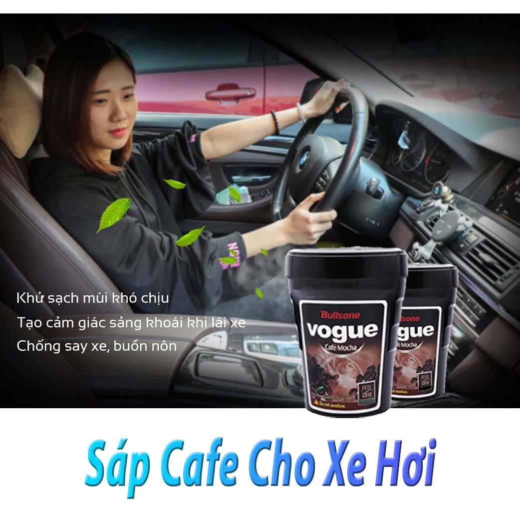 Sáp thơm ô tô hương cà phê mocha bull sone hàn quốc, hương cà phê thích hợp để trong xe ô tô hoặc trong phòng làm việc, trong nhà-