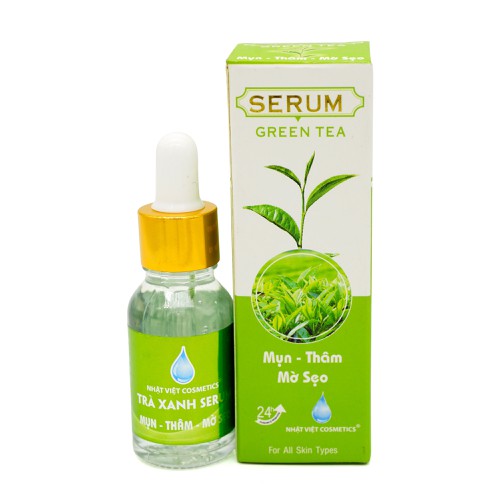 Serum mụn - thâm - mờ sẹo trà xanh nhật việt 15ml