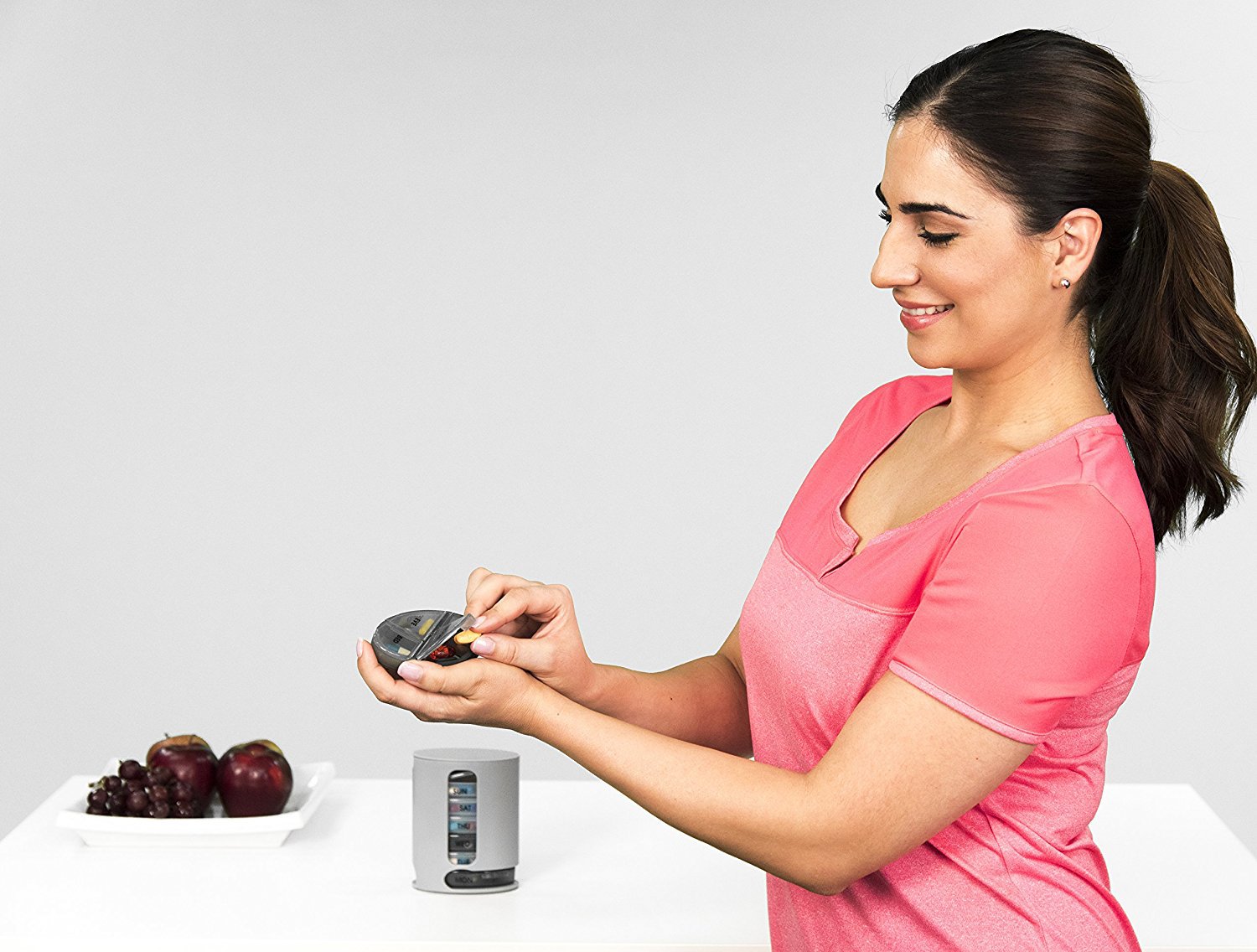 Hộp đựng thuoc - Hộp chia thuoc 1 tuần chổng ẩm PILLPRO - Hộp đựng thuoc mini bỏ túi dễ dàng mang theo
