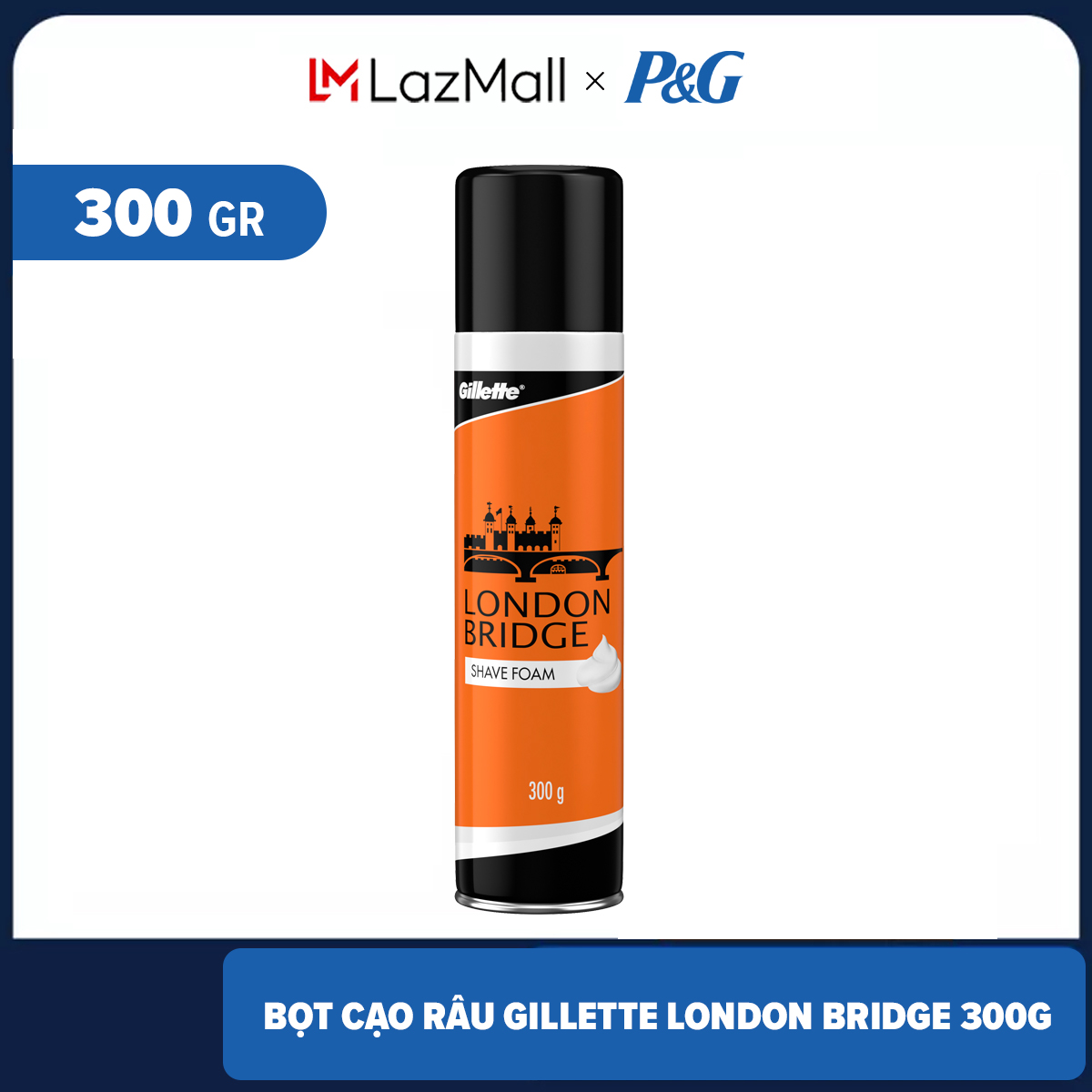 Bọt Cạo Râu GILLETTE Nhiều Mùi Hương 50GR/175GR/300GR