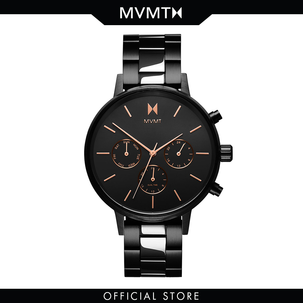 Đồng hồ nữ mvmt dây thép không gỉ 38mm - nova d-fc01-bl