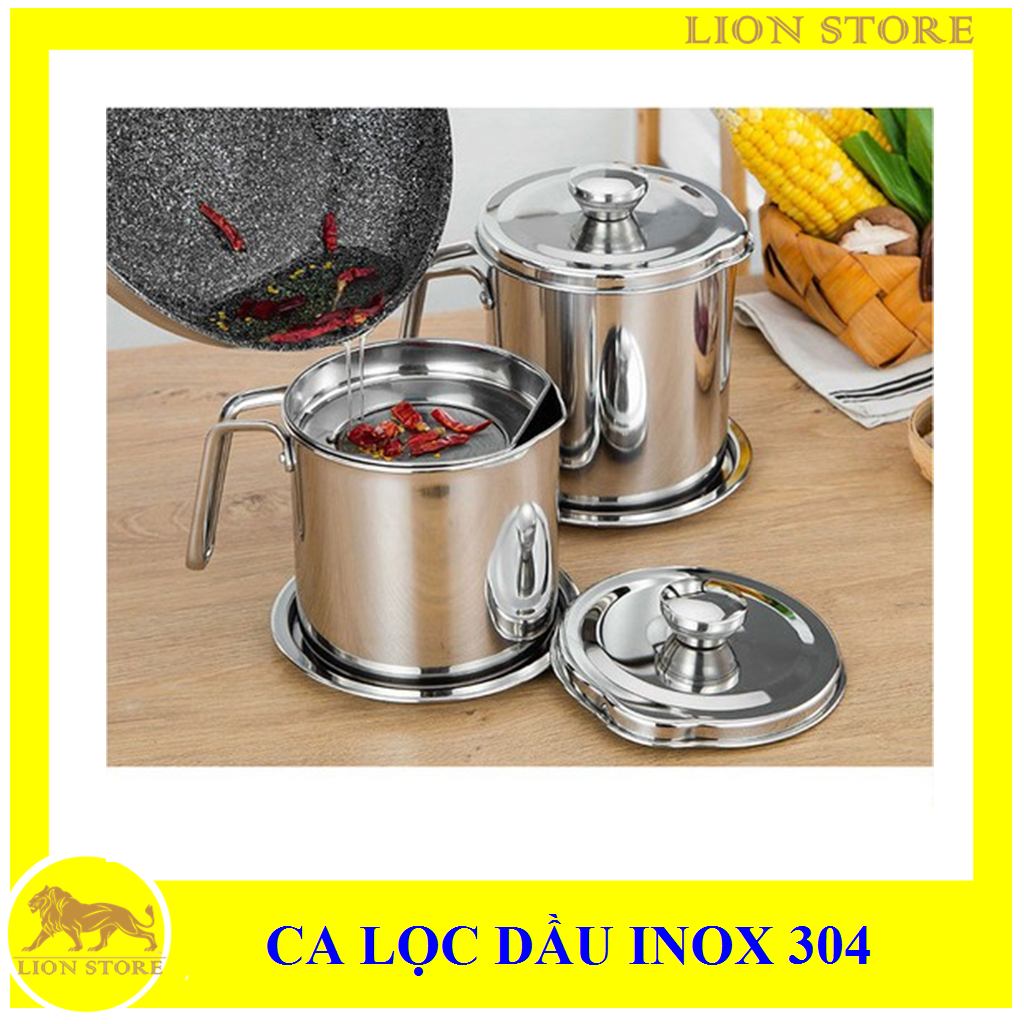 Ca Lọc Dầu Inox 304