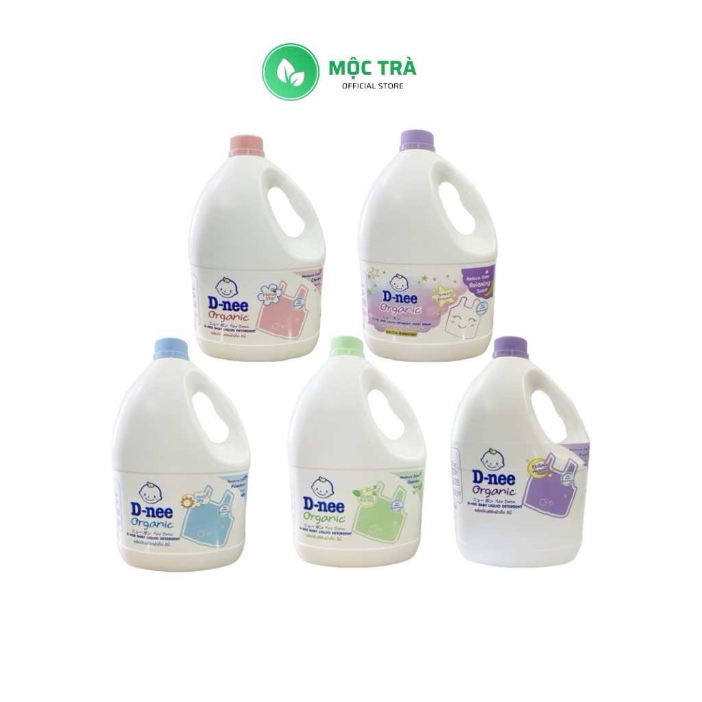 Chính hãng - Nước giặt Dnee Thái Lan 2800ml . Mẫu mới in chữ nổi NEO. Date xa - npp Mộc Trà