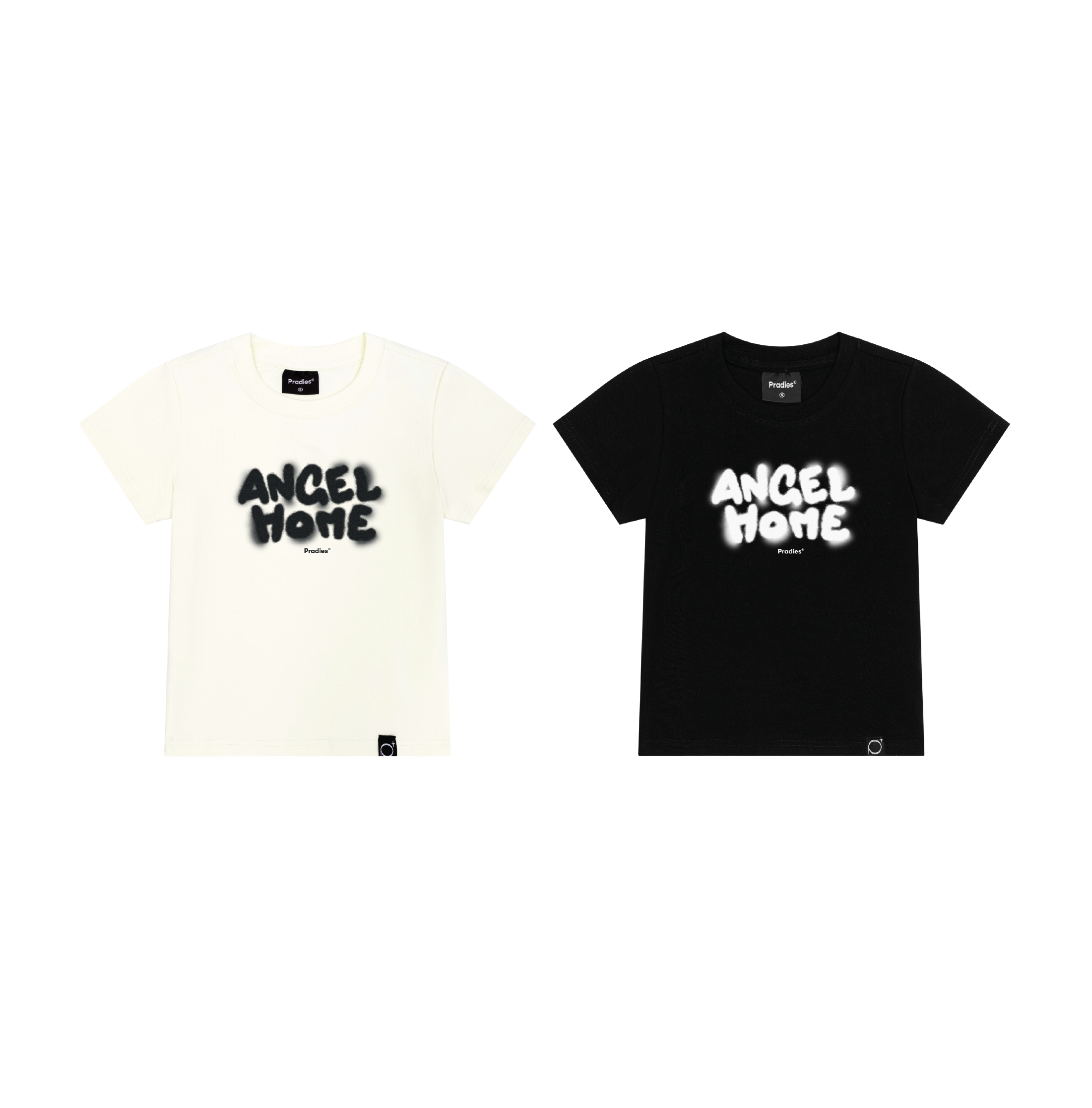 Áo thun nữ oh - babytee pradies blur angel-home