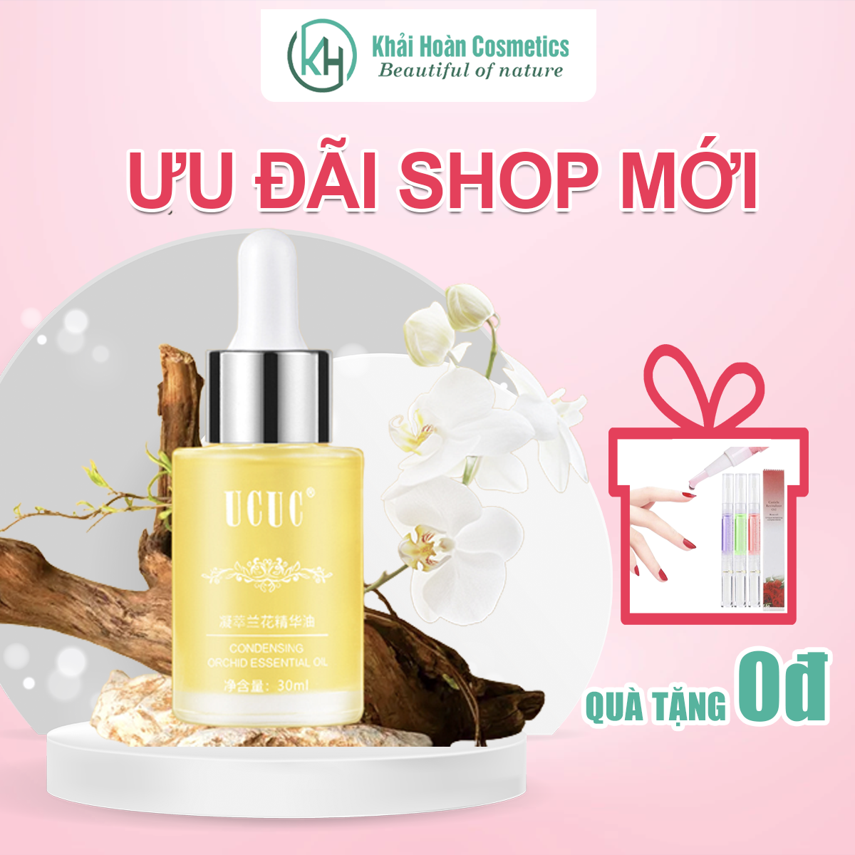 Serum UCUC trẻ hóa da, tinh chất chống lão hóa UCUC nội địa Trung