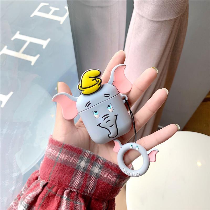 [HCM]Hộp đựng tai nghe Airpod 2 chất lượng cao hình thú silicone dẻo ( Giá Sỉ )