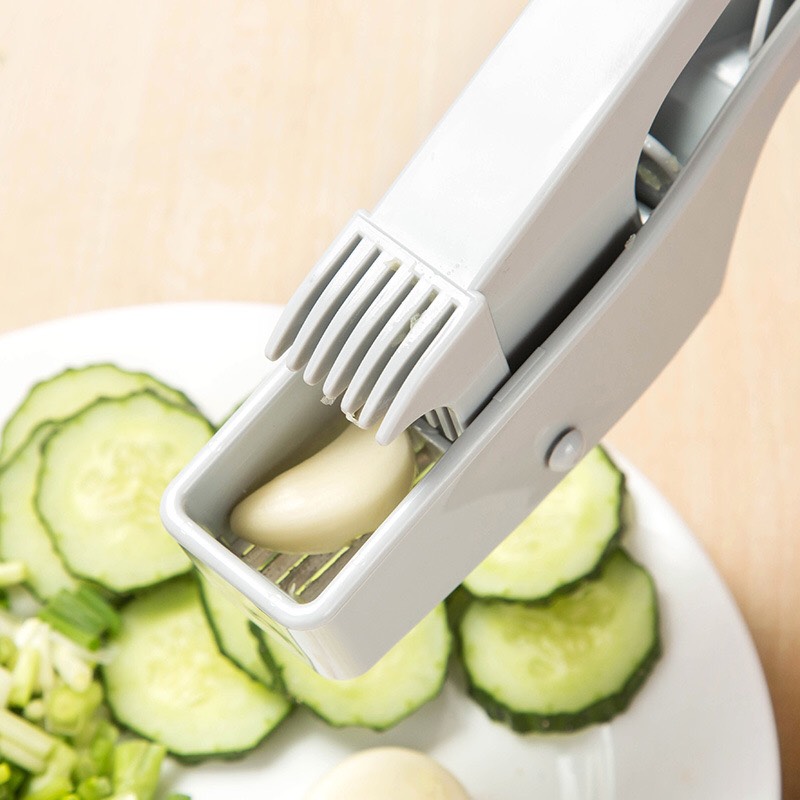 Dụng cụ nghiền , thái lát tỏi gừng hành 2in1 tiện dụng
