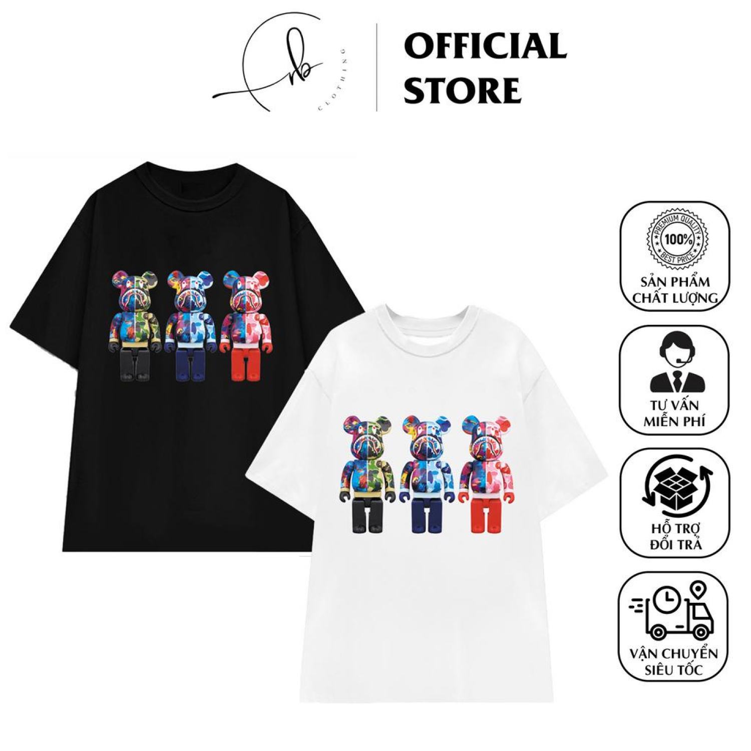 Áo Thun Reminder Bearrich Phông Local Brand Nam Nữ Unisex