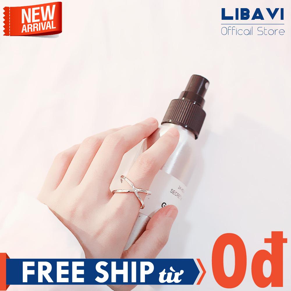 Nhẫn nữ n1 elip, phong cách hàn quốc dễ thương xinh xắn