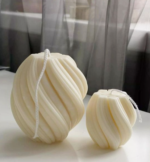 Nến thơm hình xoắn ốc siêu to 11,5 x11,5cm dùng để đốt, chill, trang trí phòng khách, tiệc sinh nhật, tiệc lãng mạn