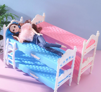 Giường Tầng Cho Búp Bê Barbie 30cm