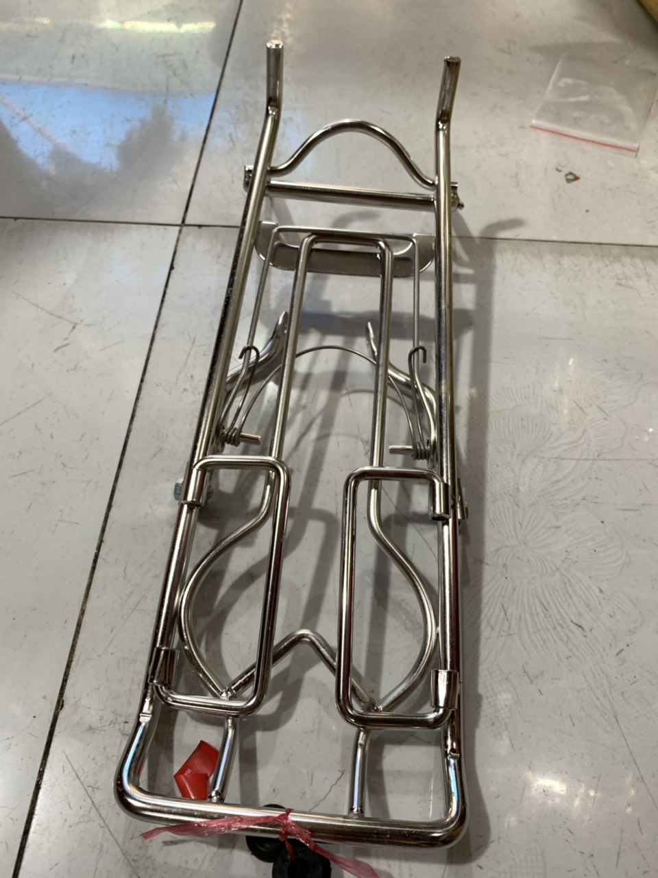 Ba ga giữa xe raider xăng cơ inox