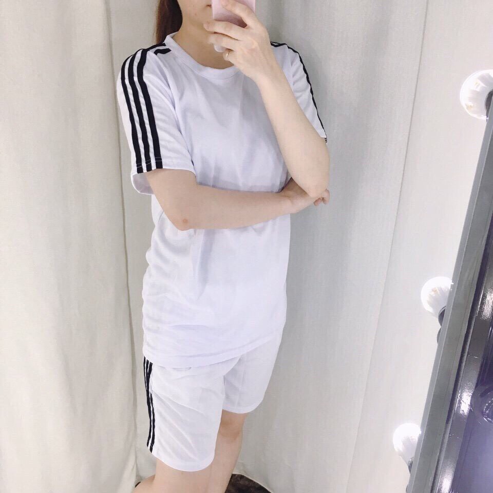 [HCM](FREESHIP TOÀN QUỐC) Đồ bộ thun cặp nam nữ, đồ bộ mặc nhà nam nữ ,set thể thao nam nữ sọc dọc chất mè thấm hút đồ thể thao hè thoáng mát