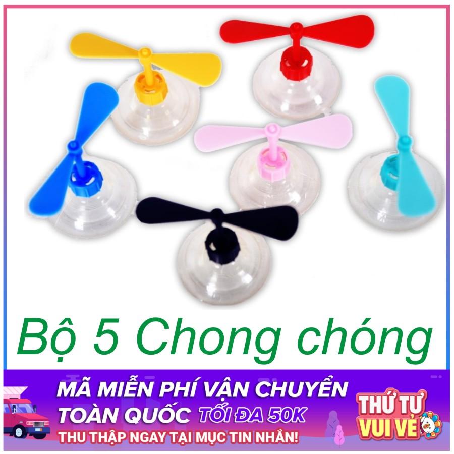 Combo bộ 5 chong chóng gắn nón bảo hiểm