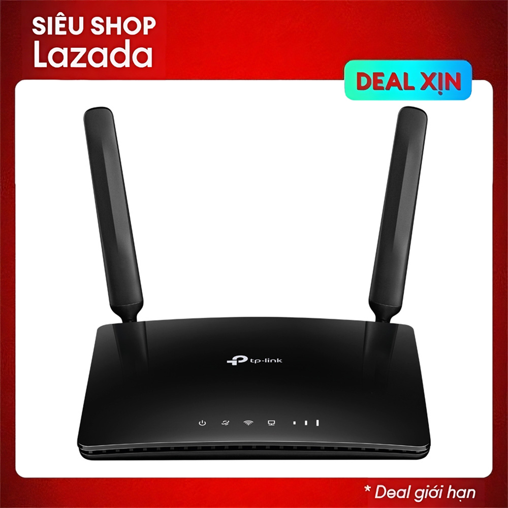 Bộ phát Wi-Fi gắn sim 4G Băng Tần Kép TP-Link Archer MR200 LTE AC750