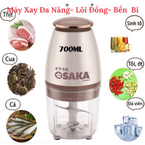 Hand-held blender Osaka goods domestic Japanese-large capacity 350W grinder is both fish meat and cereal… The BH 1 Đổi 1 within 30 days.