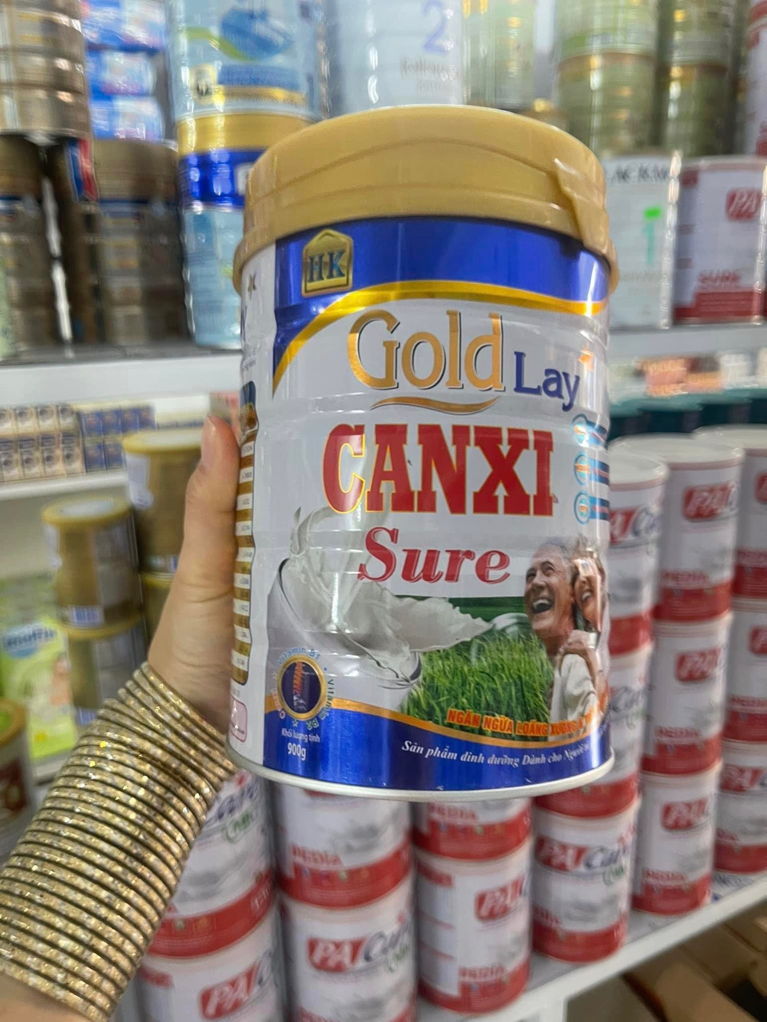 Sữa GoldLay Canxi 900g ngừa loãng xương tiểu đường date mới