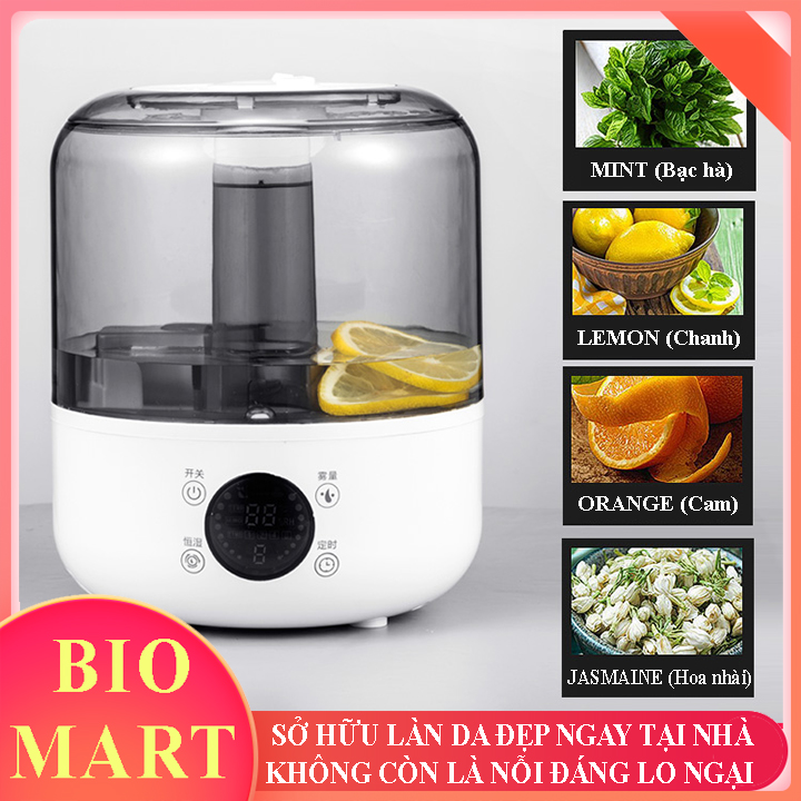 [ CÓ ĐIỀU KHIỂN ] - MÁY PHUN SƯƠNG TẠO ĐỘ ẨM , MÁY XÔNG TINH DẦU , MÁY KHUẾCH TÁN TINH DẦU – BIO119