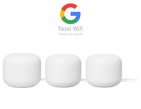 Thiết Bị Phát Wifi Google Nest Wifi Router & 2 Points