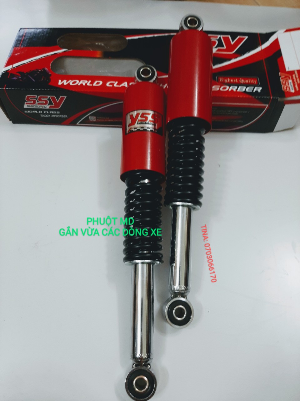 Cặp phuột md gắn xe wave dream và các dòng xe khác