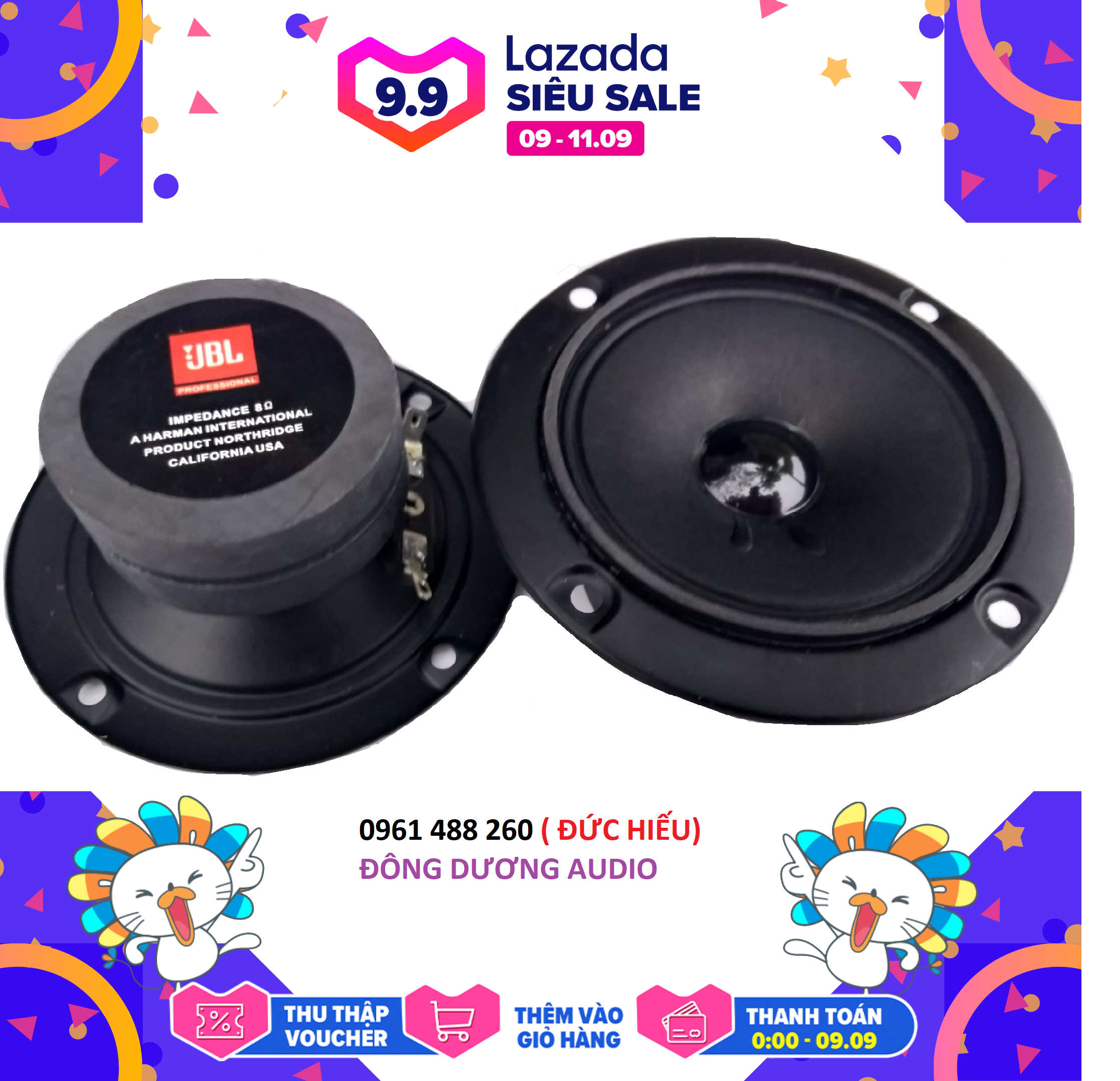 Loa treble jbl 2 từ - gía 2 chiếc