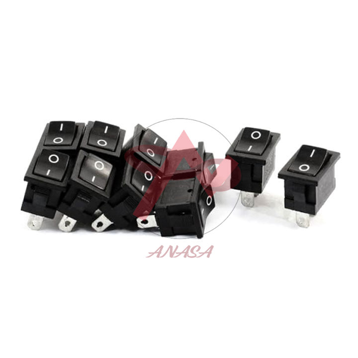 Combo 10 chiếc công tắc bập bênh kcd1-11 2 chân 3a 250v