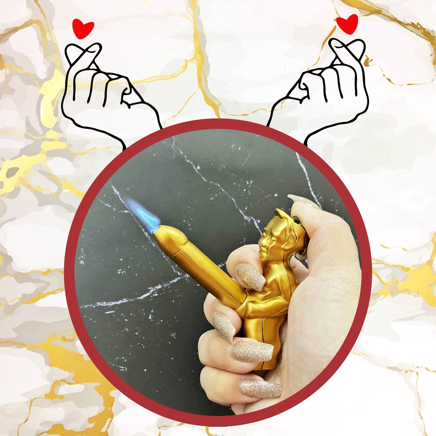 (BẬT LỬA ĐỘC LẠ) HỘT QUẸT KHÒ HÌNH THẰNG NHÓC MÀU VÀNG GIÁ RẺ