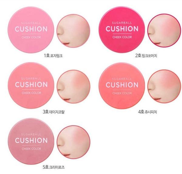 Má Hồng Dạng Kem Aritaum Sugarball Cushion Cheek Color