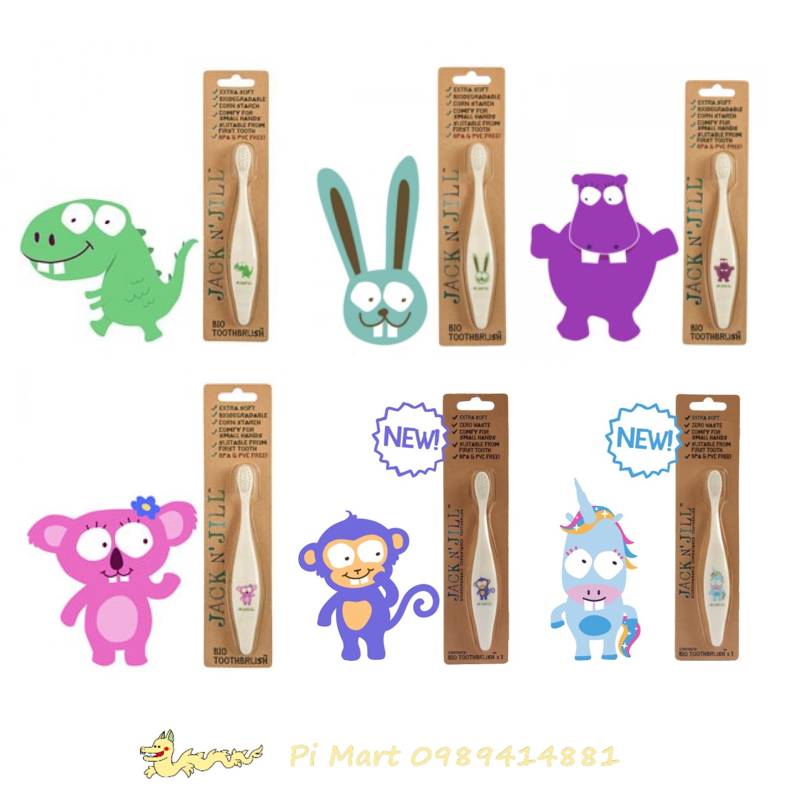 Bàn chải Jack N Jill cho bé
