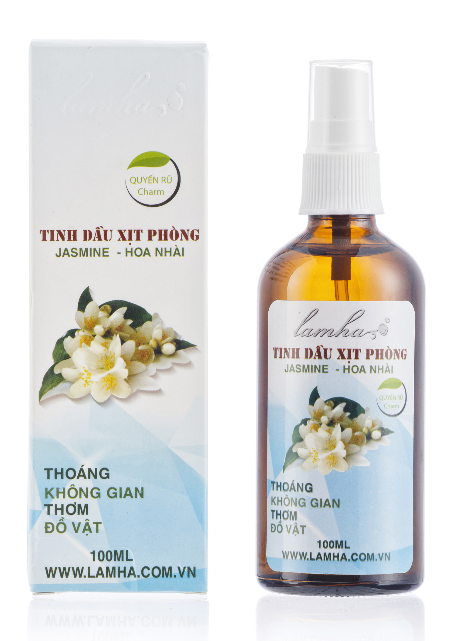 Tinh dầu xịt phòng hoa nhài 100ml - lam hà
